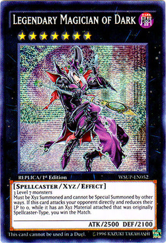 Legendary Magician of Dark - WSUP-EN052 - Prismatic Secret Rare - 1st Edition