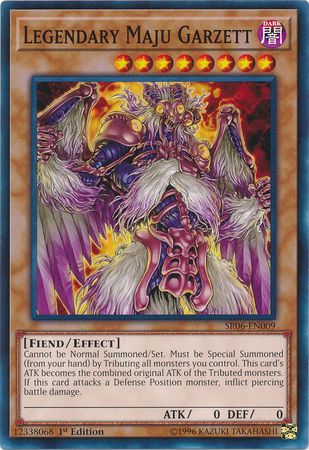 Legendary Maju Garzett - SR06-EN009 - Common - 1st Edition