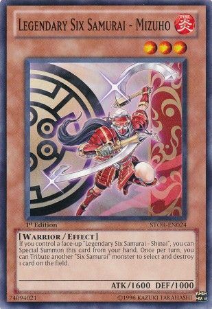 Legendary Six Samurai - Mizuho - STOR-EN024 - Common - 1st Edition