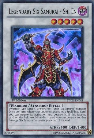 Legendary Six Samurai - Shi En - STOR-EN041 - Ultra Rare - Unlimited