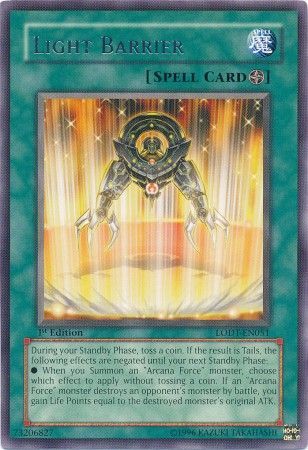 Light Barrier - LODT-EN051 - Rare - 1st Edition