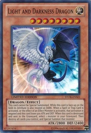 Light and Darkness Dragon - STOR-ENSE1 - Super Rare - Limited