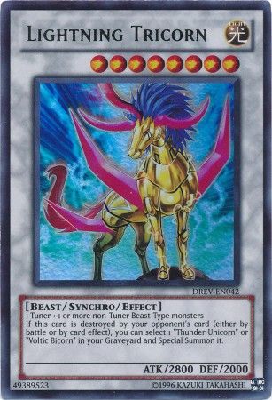 Lightning Tricorn - DREV-EN042 - Ultra Rare - Unlimited