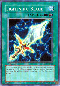 Lightning Blade - SD5-EN022 - Common - 1st Edition