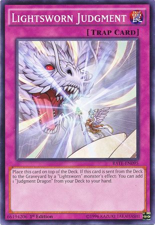 Lightsworn Judgment - RATE-EN095 - Common - 1st Edition