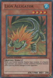 Lion Alligator - LC02-EN008 - Ultra Rare - Limited