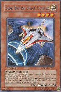 Lord British Space Fighter - SOVR-EN035 - Rare - 1st Edition