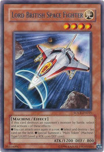 Lord British Space Fighter - SOVR-EN035 - Rare - Unlimited