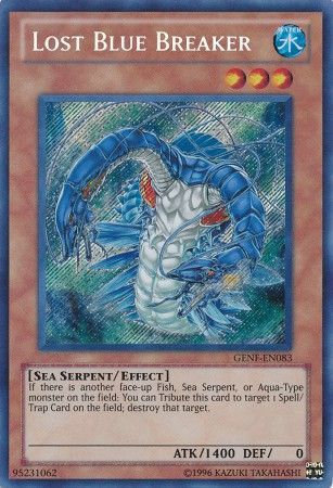 Lost Blue Breaker - GENF-EN083 - Secret Rare - Unlimited