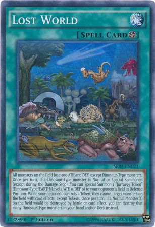 Lost World - SR04-EN021 - Super Rare - 1st Edition