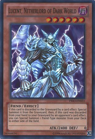 Lucent Netherlord of Dark World - PRIO-EN031 - Super Rare - Unlimited