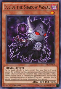 Lucius the Shadow Vassal - SR01-EN010 - Common - 1st Edition