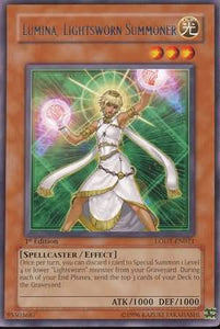 Lumina, Lightsworn Summoner - LODT-EN021 - Rare - 1st Edition