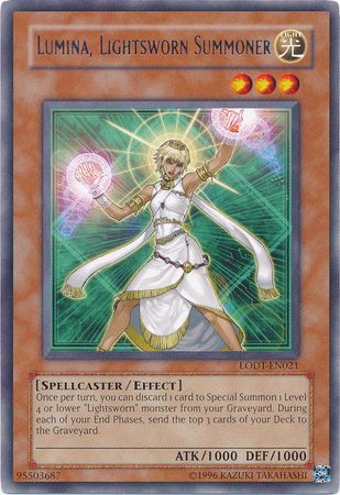 Lumina, Lightsworn Summoner - LODT-EN021 - Rare - Unlimited