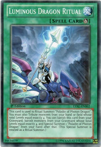 Luminous Dragon Ritual - LVAL-EN062 - Common - 1st Edition