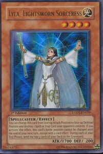 Lyla, Lightsworn Sorceress - LODT-EN019 - Ultra Rare - 1st Edition