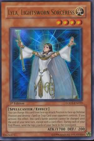 Lyla, Lightsworn Sorceress - LODT-EN019 - Ultra Rare - 1st Edition