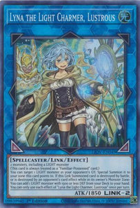 Lyna the Light Charmer, Lustrous - LIOV-EN049 - Super Rare - 1st Edition