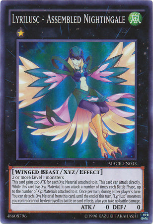 Lyrilusc - Assembled Nightingale - MACR-EN043 - Super Rare - Unlimited