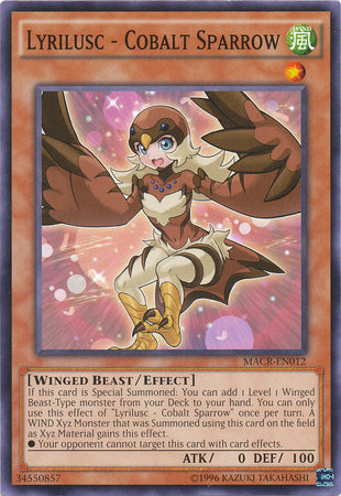 Lyrilusc - Cobalt Sparrow - MACR-EN012 - Common - Unlimited