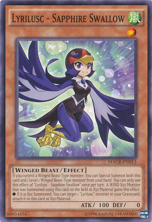 Lyrilusc - Sapphire Swallow - MACR-EN013 - Common - Unlimited