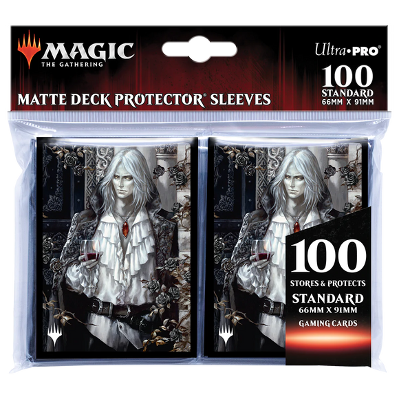 MTG Magic The Gathering Ultra Pro Deck Protector 100ct Sleeves - Innistrad Crimson Vow V2 (Sorin the Mirthless)