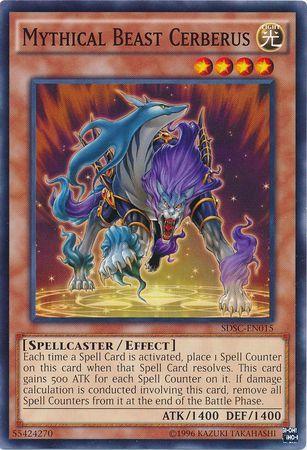 Mythical Beast Cerberus - SDSC-EN015 - Common - 1st Edition