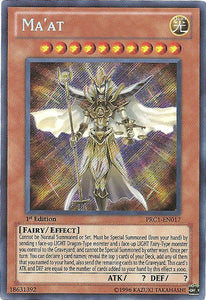 Ma'at - PRC1-EN017 - Secret Rare - 1st Edition