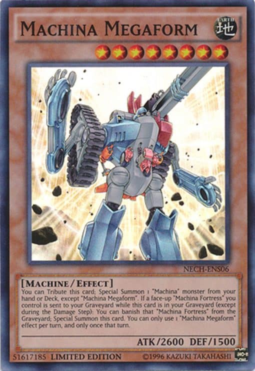 Machina Megaform - NECH-ENS06 - Super Rare - Limited