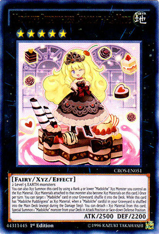 Madolche Puddingcess Chocolat-a-la-Mode - CROS-EN051 - Ultra Rare - 1st Edition