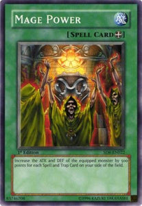 Mage Power - SD6-EN022 - Common - 1st Edition