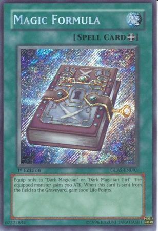 Magic Formula - GLAS-EN093 - Secret Rare - 1st Edition