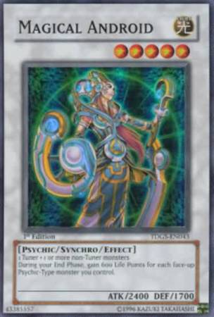 Magical Android - TDGS-EN043 - Super Rare - 1st Edition