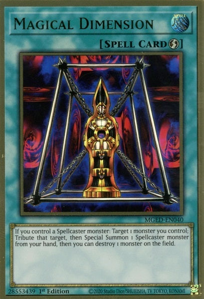 Magical Dimension - MGED-EN040 - Premium Gold Rare - 1st Edition