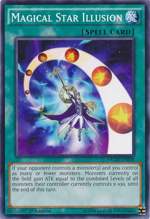 Magical Star Illusion - NECH-EN058 - Common - 1st Edition