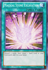 Magical Stone Excavation - LCJW-EN127 - Common - 1st Edition