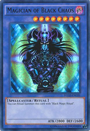 Magician of Black Chaos - YGLD-ENC01 - Ultra Rare - Unlimited