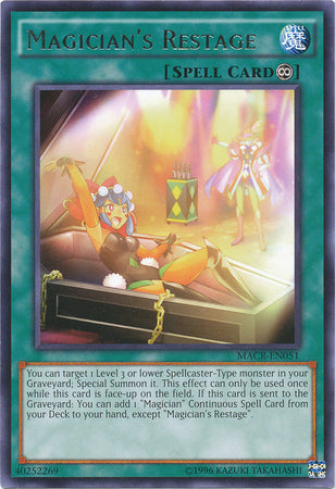 Magician's Restage - MACR-EN051 - Rare - Unlimited