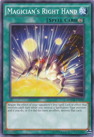 Magician's Right Hand - MACR-EN049 - Common - Unlimited
