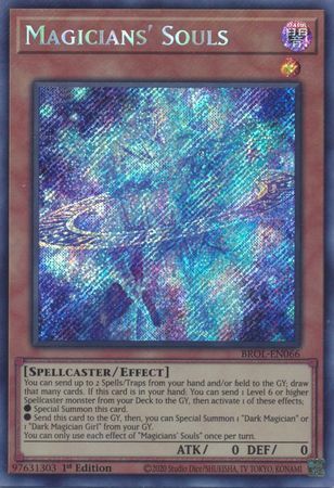 Magicians' Souls - BROL-EN066 - Secret Rare - 1st Edition