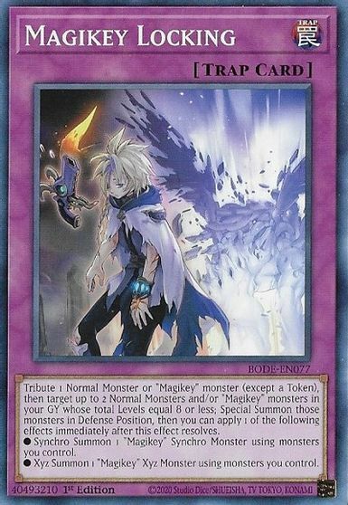 Magikey Locking - BODE-EN077 - Common - 1st Edition