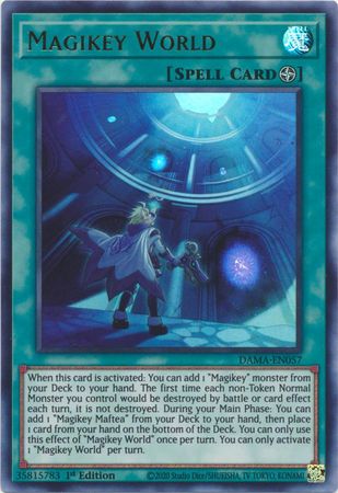 Magikey World - DAMA-EN057 - Ultra Rare - 1st Edition