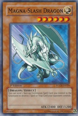 Magna-Slash Dragon - FOTB-EN029 - Common - 1st Edition