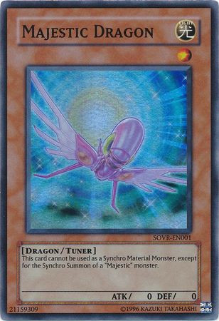 Majestic Dragon - SOVR-EN001 - Super Rare - Unlimited