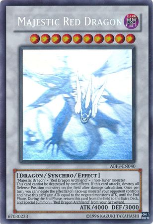 Majestic Red Dragon - Ghost Rare - ABPF-EN040 - Ghost Rare - Unlimited