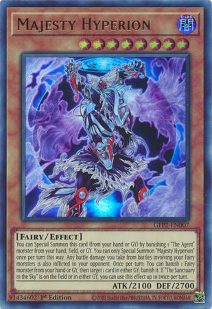 Majesty Hyperion - GFP2-EN007 - Ultra Rare - 1st Edition