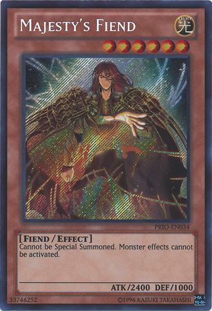 Majesty's Fiend - PRIO-EN034 - Secret Rare - Unlimited