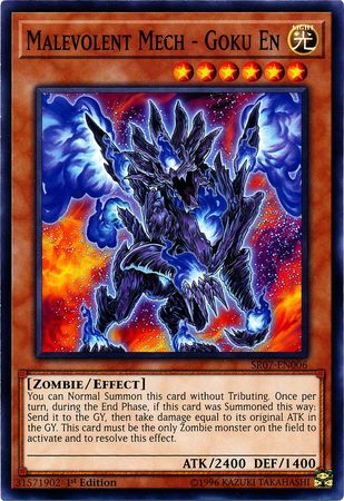 Malevolent Mech - Goku En - SR07-EN006 - Common - 1st Edition