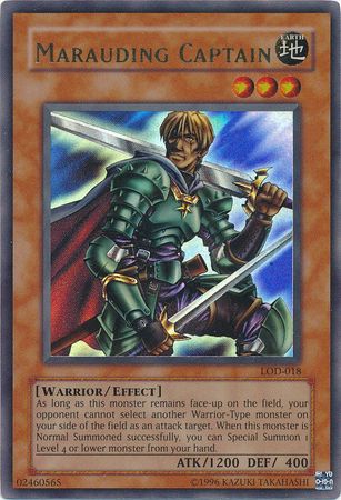 Marauding Captain - LOD-018 - Ultra Rare - 1st Edition