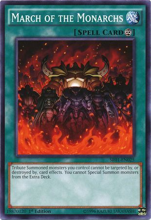 March of the Monarchs - SR01-EN025 - Common - 1st Edition